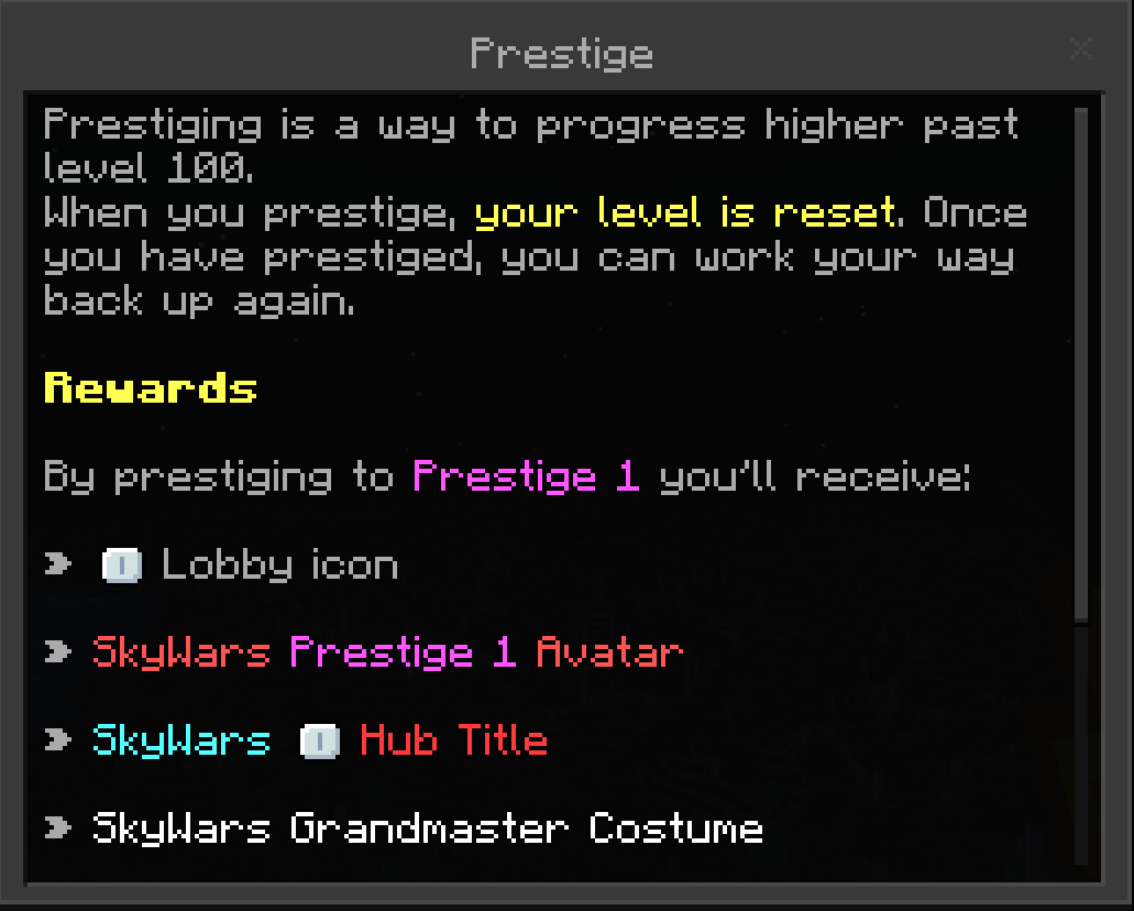 PlayerLP's Prestige Add-on — screenshot 4