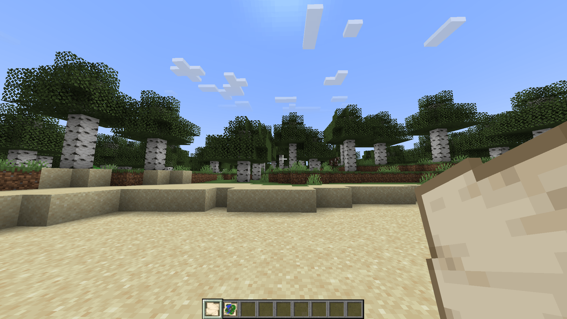 Items In Hotbar of 1.21.1