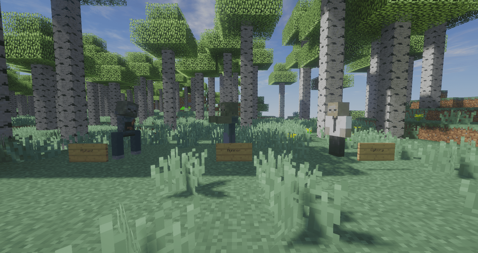 (Those are random textures, 1 out of 5.)