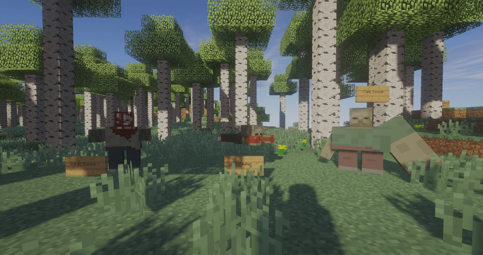 (Those are random textures, 1 out of 5.)