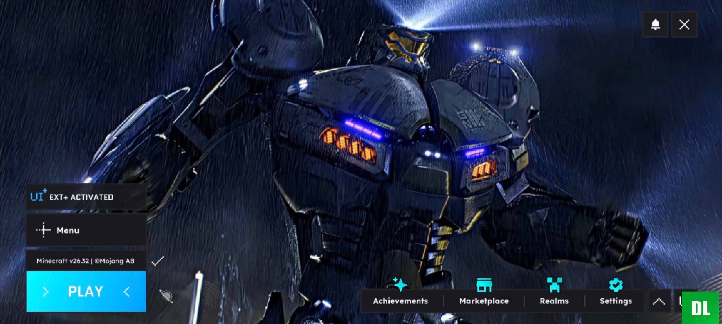 HorizonUI Extension - Pacific Rim screenshot active
