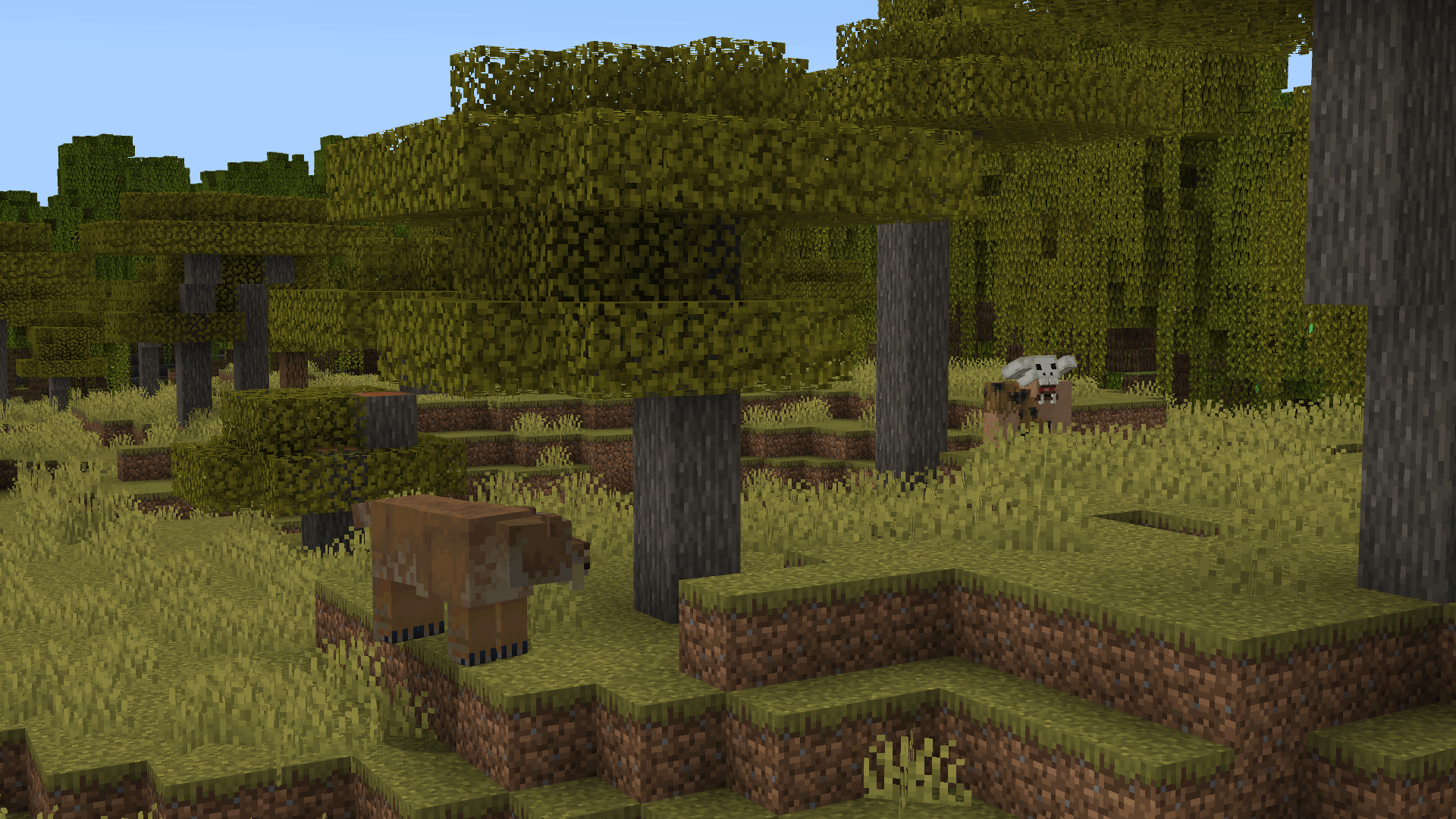 Thumbnail sabertooth stalking caveman