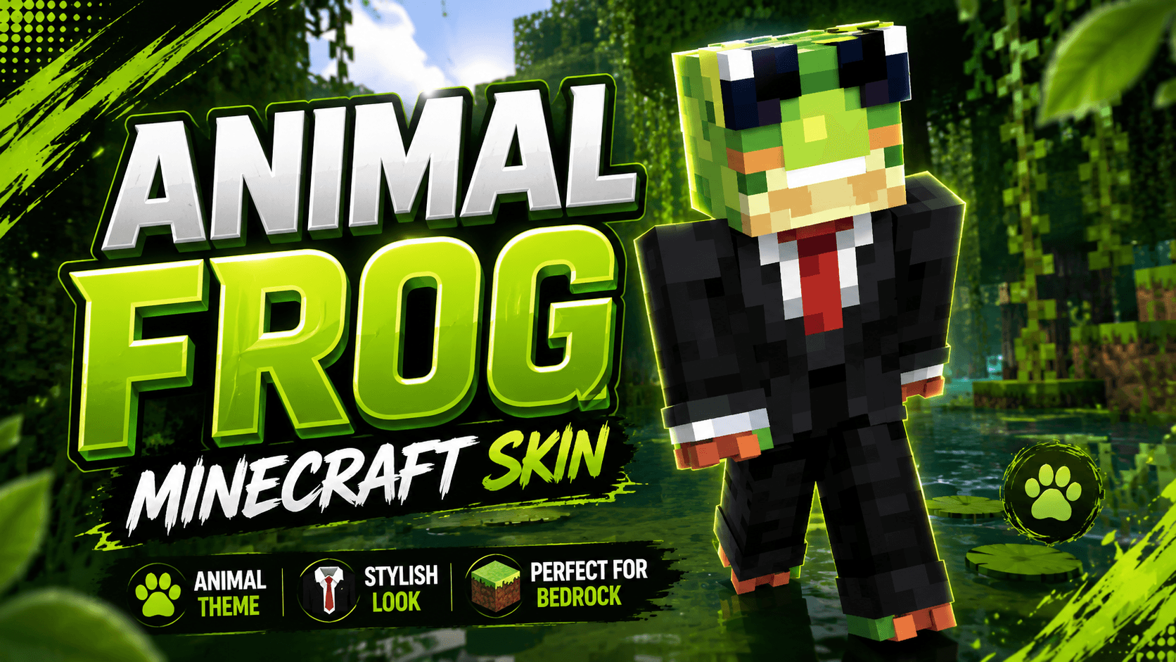 Animal Frog Minecraft Skin