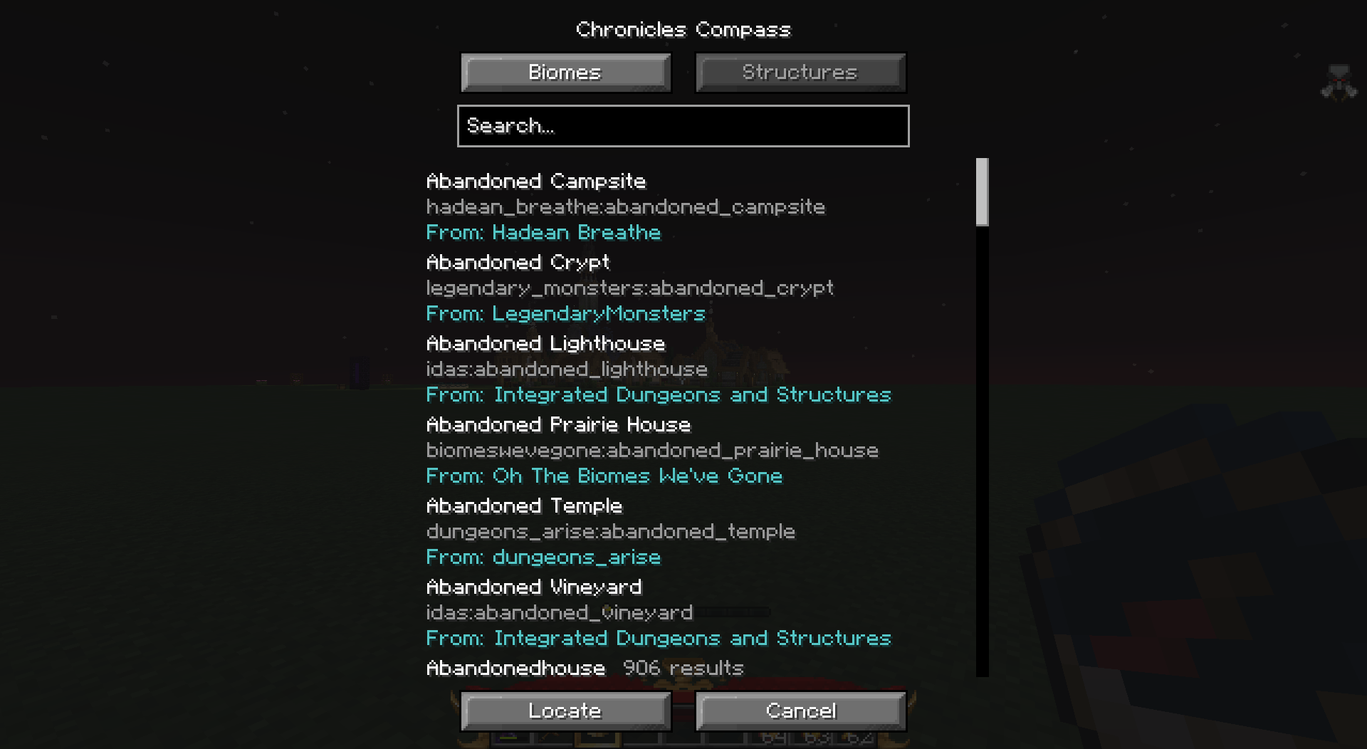 structures-list