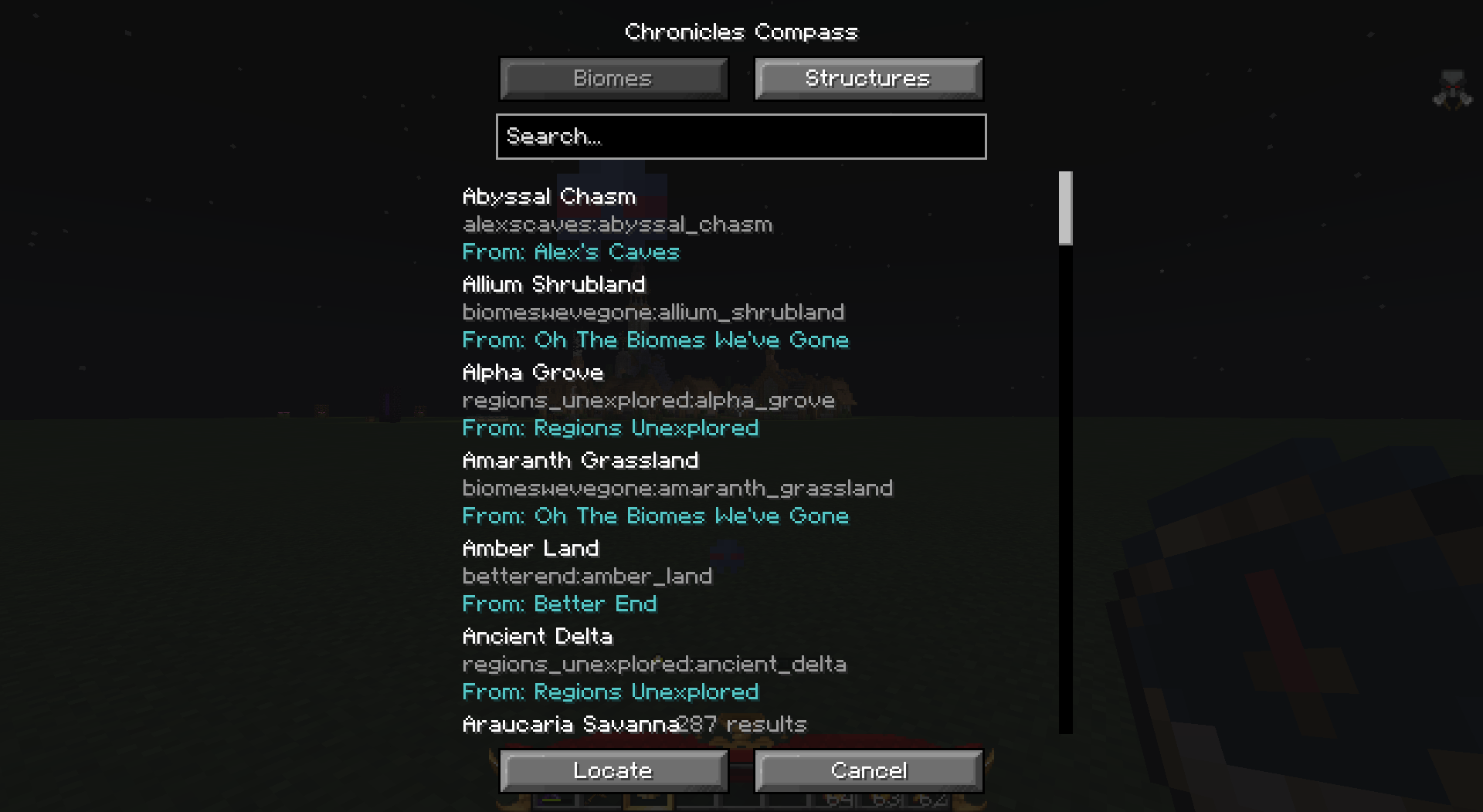 biomes-list