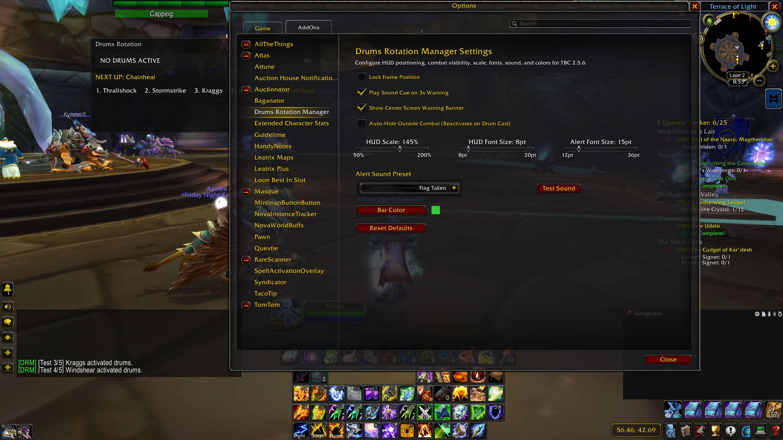 All the Settings DRM has