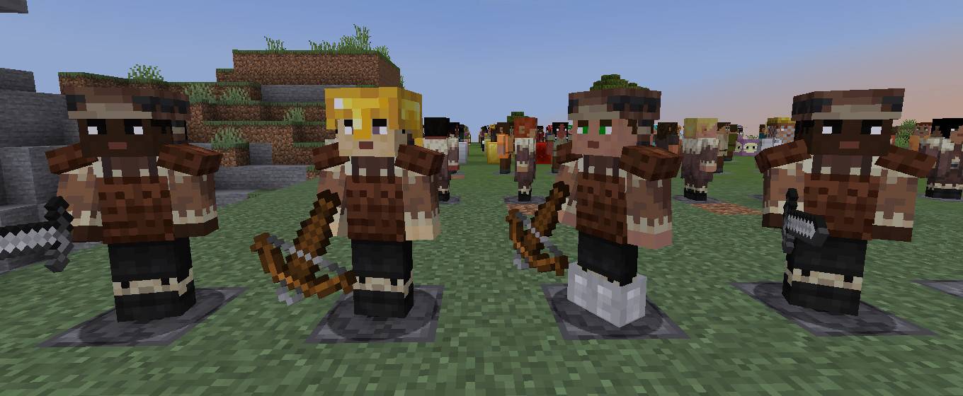 Terran Villagers - Guard Villagers (Taiga)