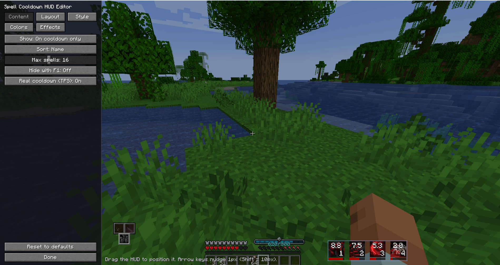 Content settings