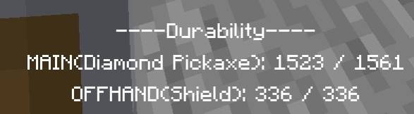 Potato's Durability Counter+ — screenshot 2