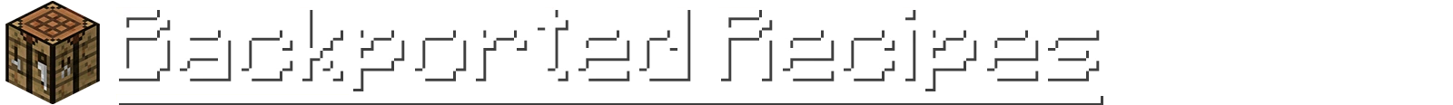 BACKPORTED RECIPES