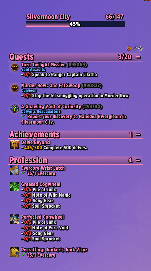 Thumbnail This is the Zone Bar as a movable bar. I put mine above the tracker. Move it anywhere you want. It is also 100% customizable, including the bar texture