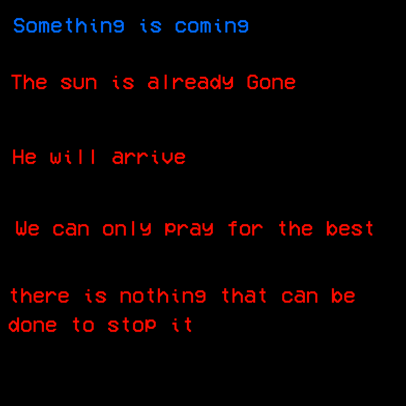 SomethingIscoming. — screenshot 1