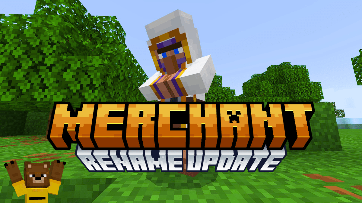 Merchant Minecraft Bedrock Add-On by El Oso Arcade