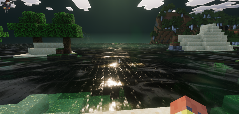 Verdant Wraith Custom Shader screenshot active
