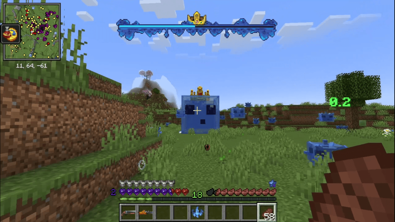 King Slime Attack