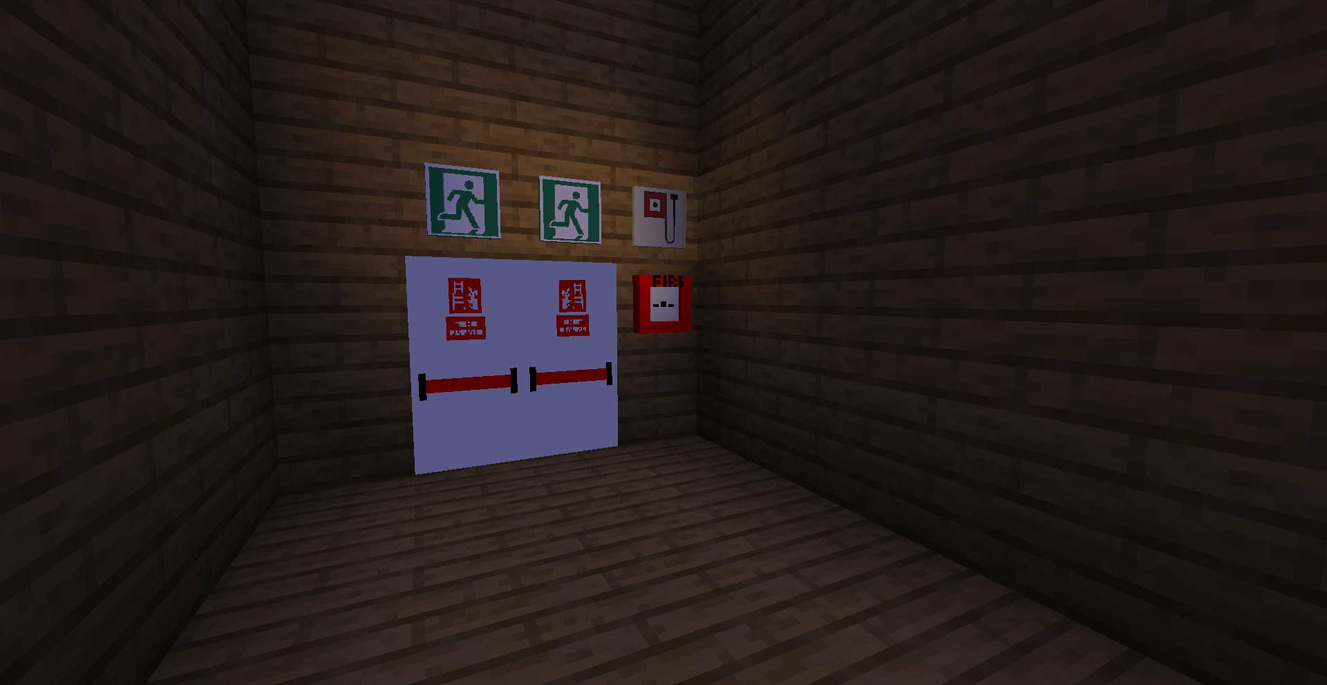 Emergency Exit With Call Point Next to it