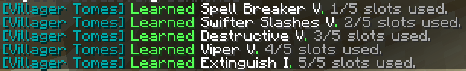 A villager learning a book