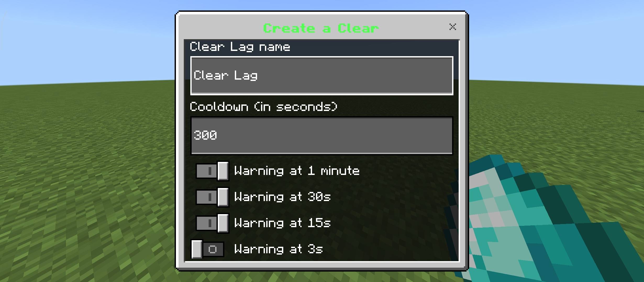 ClearLag + — screenshot 2