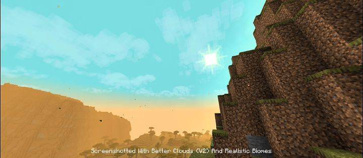 With Realistic Biomes And Better Clouds V2