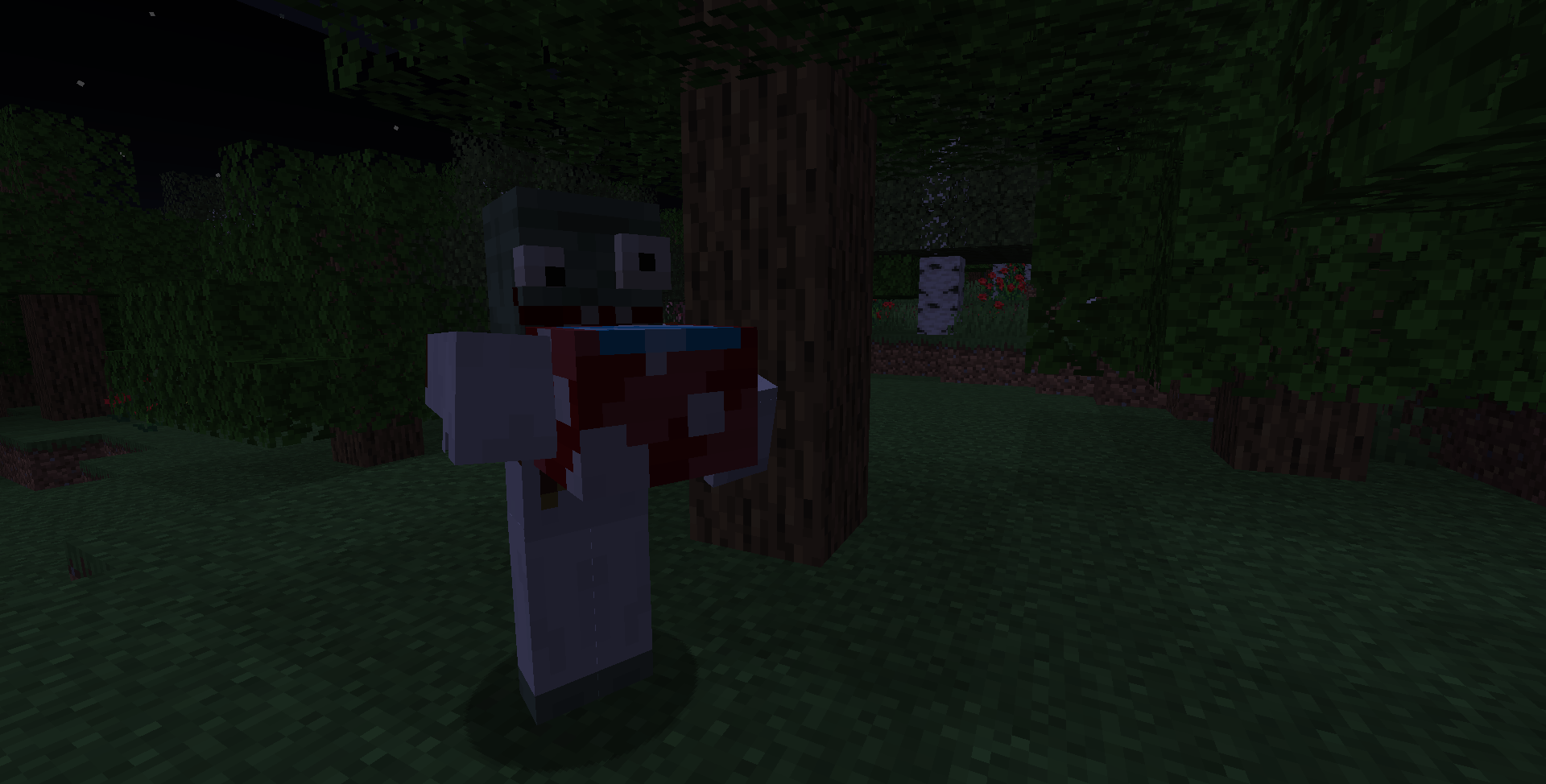 This zombie explodes if you get too close to it; be careful, it's very fast.
