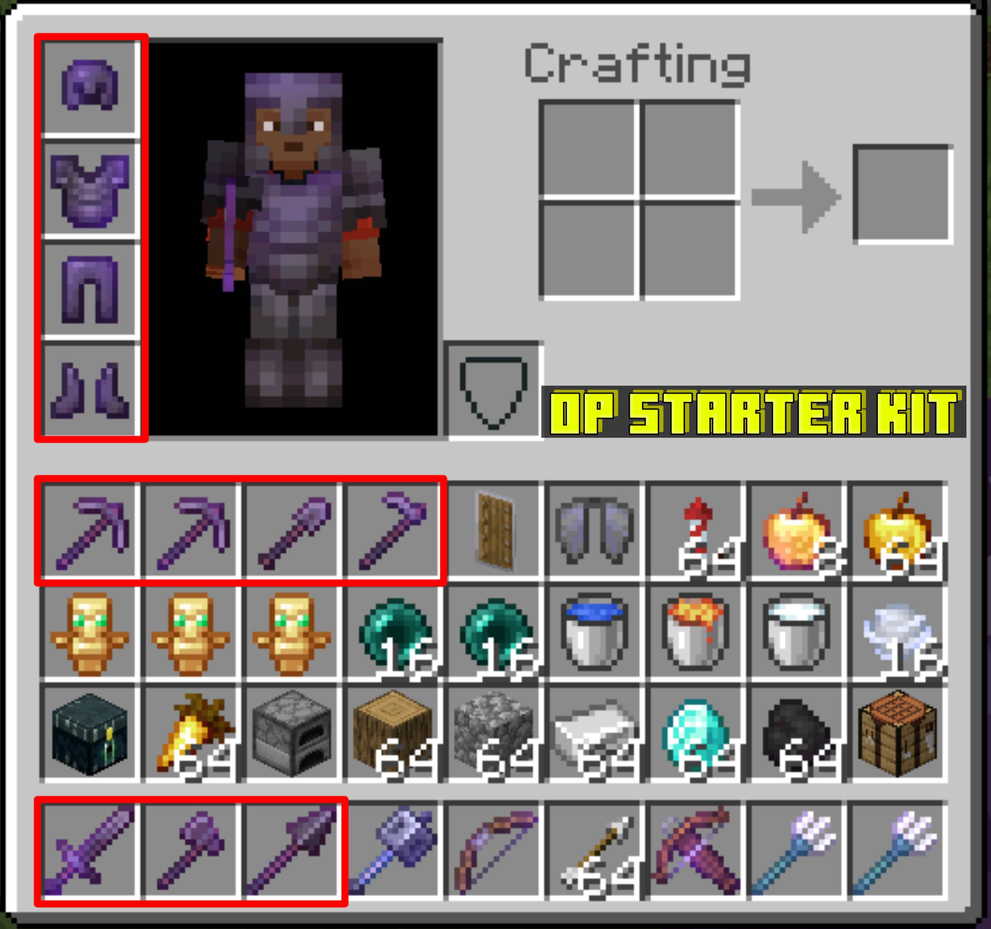OP Starter Kit For MCPE