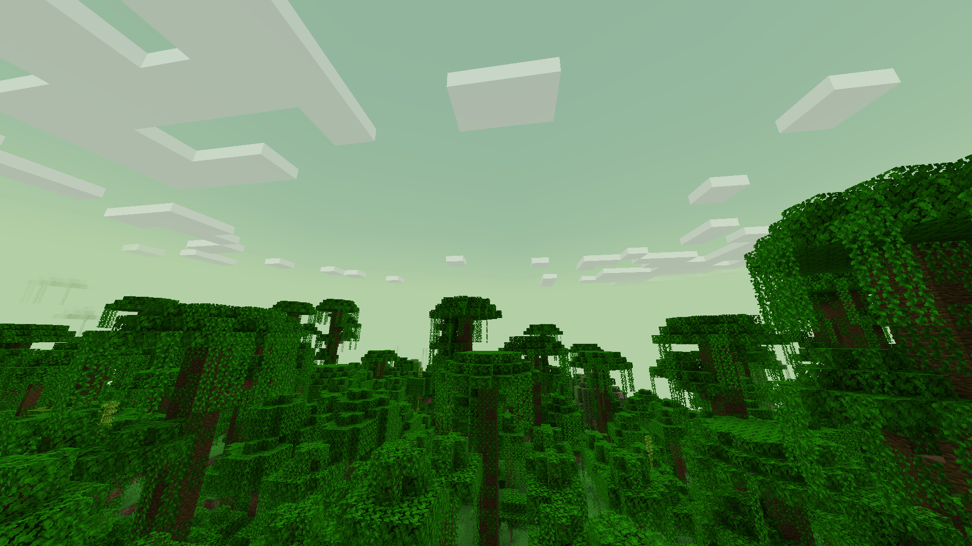 Here is what custom colors in the jungle look like