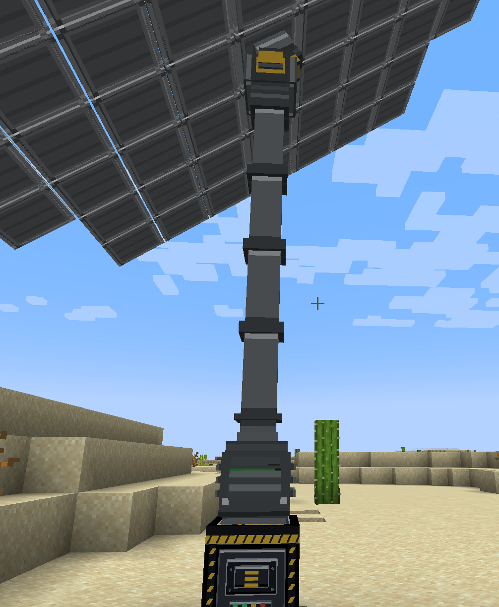 This is how the rest of the solar panel is built