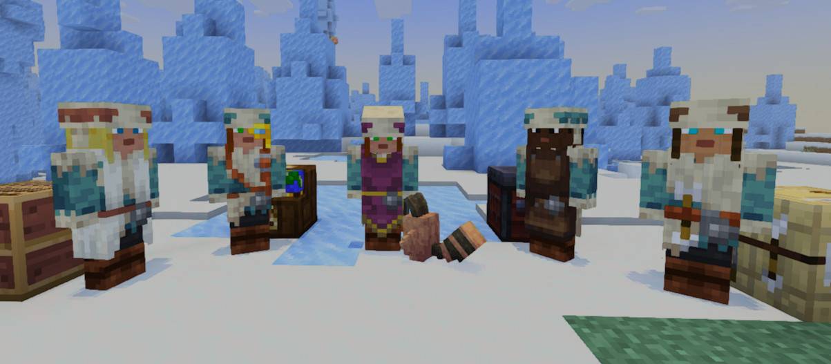 Terran Villagers - Villager snow profession