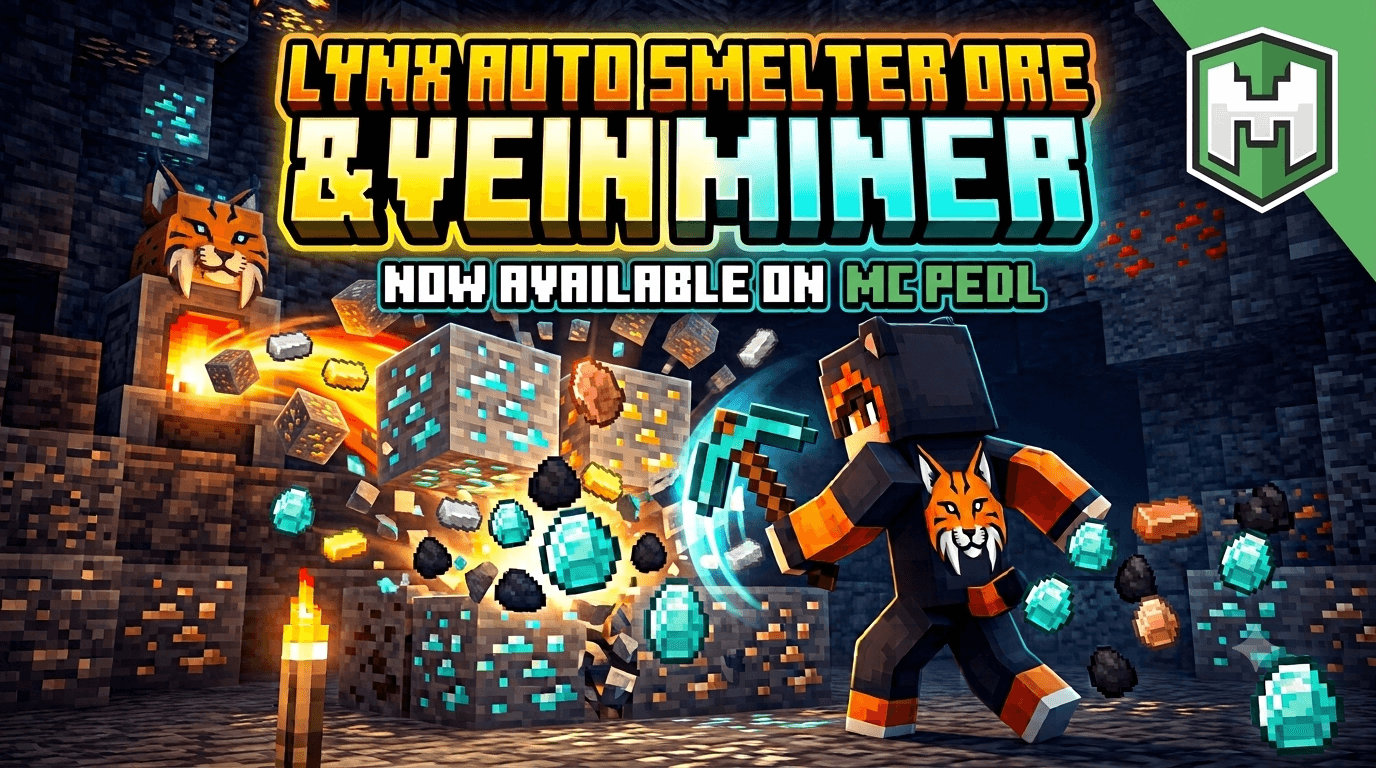 Lynx Simple Auto OreSmelter & VeinMiner