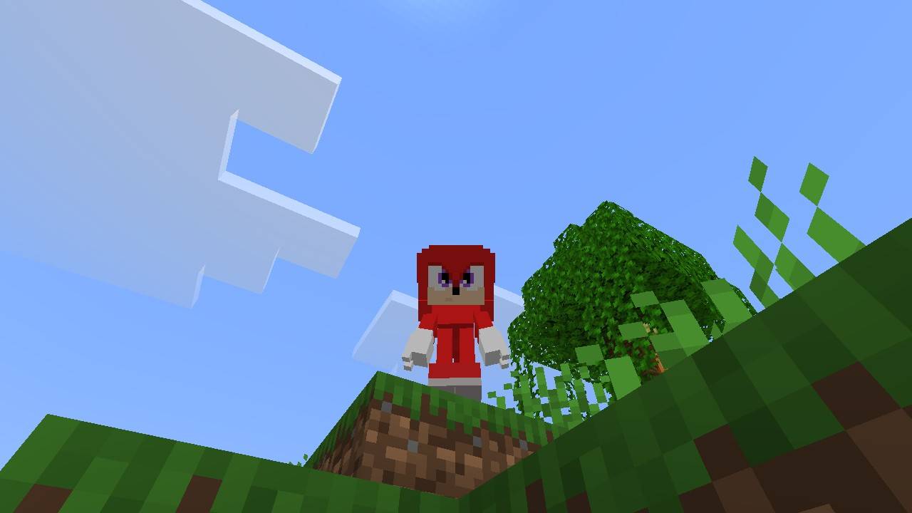 Knuckles the Echidna 4d skin thumbnail 2