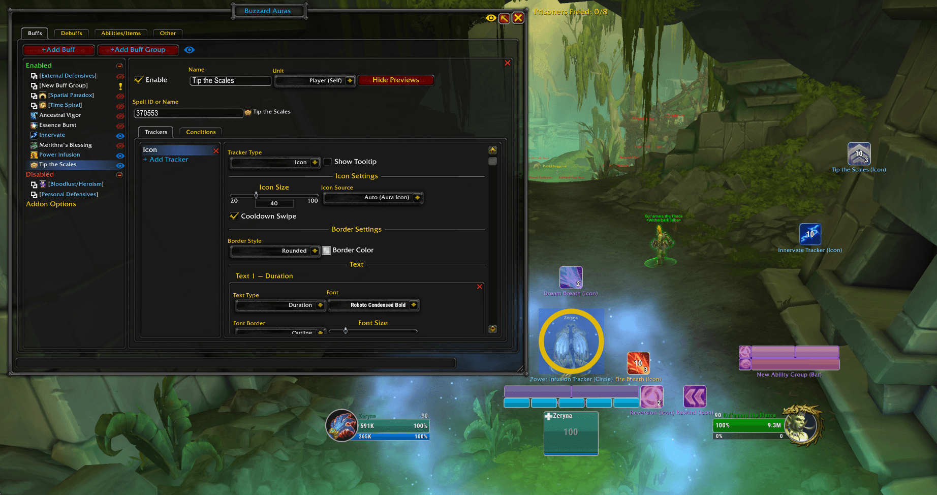 Buzzard Auras