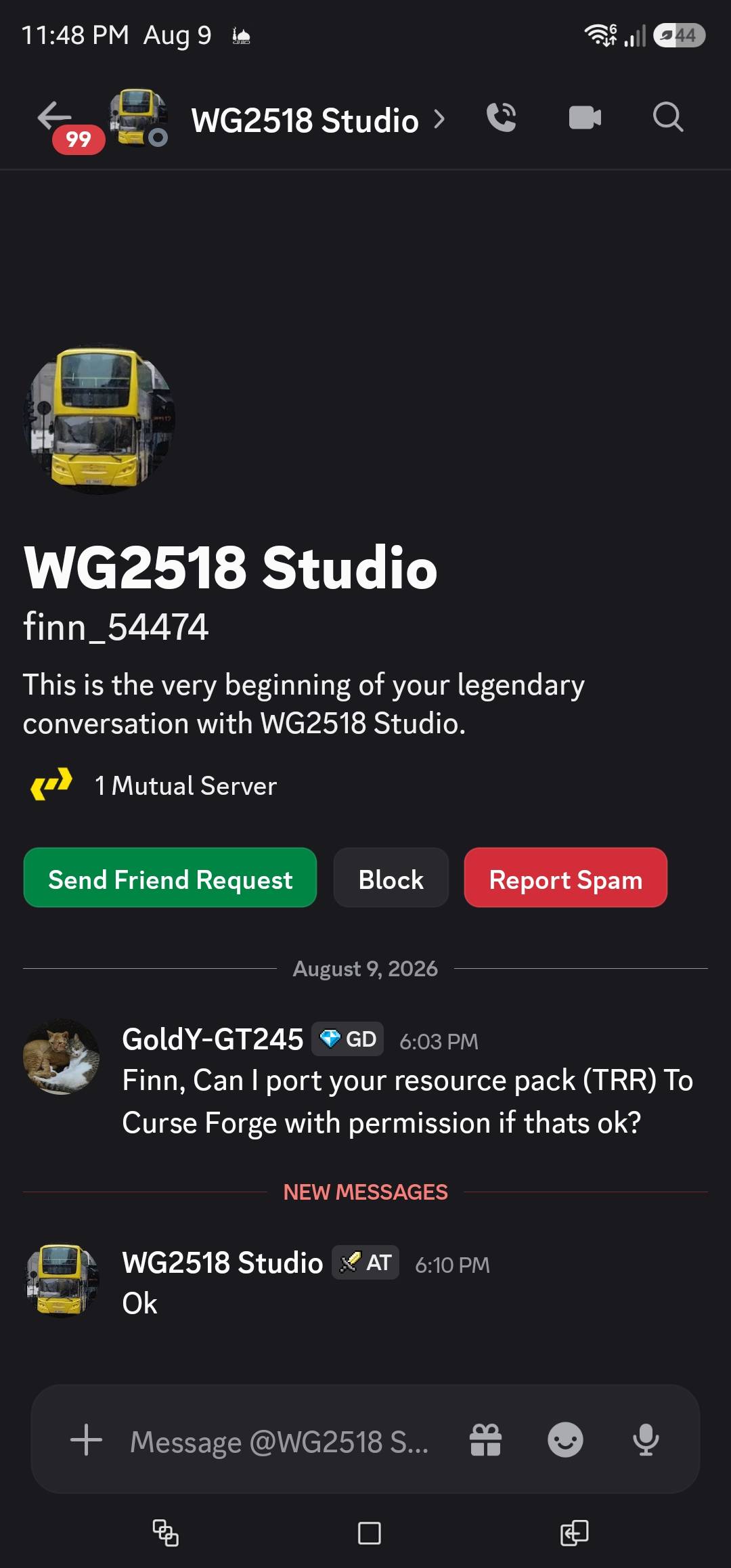 Permission Confirmed