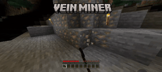 Vein Miner "Break a Whole Vine Of Ores"