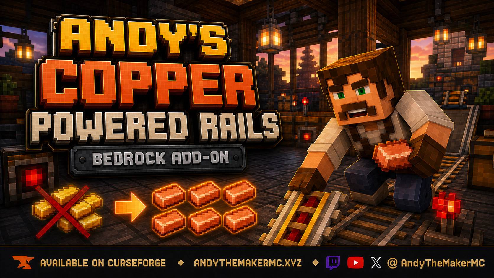 Andy's Copper Powered Rails — screenshot 1