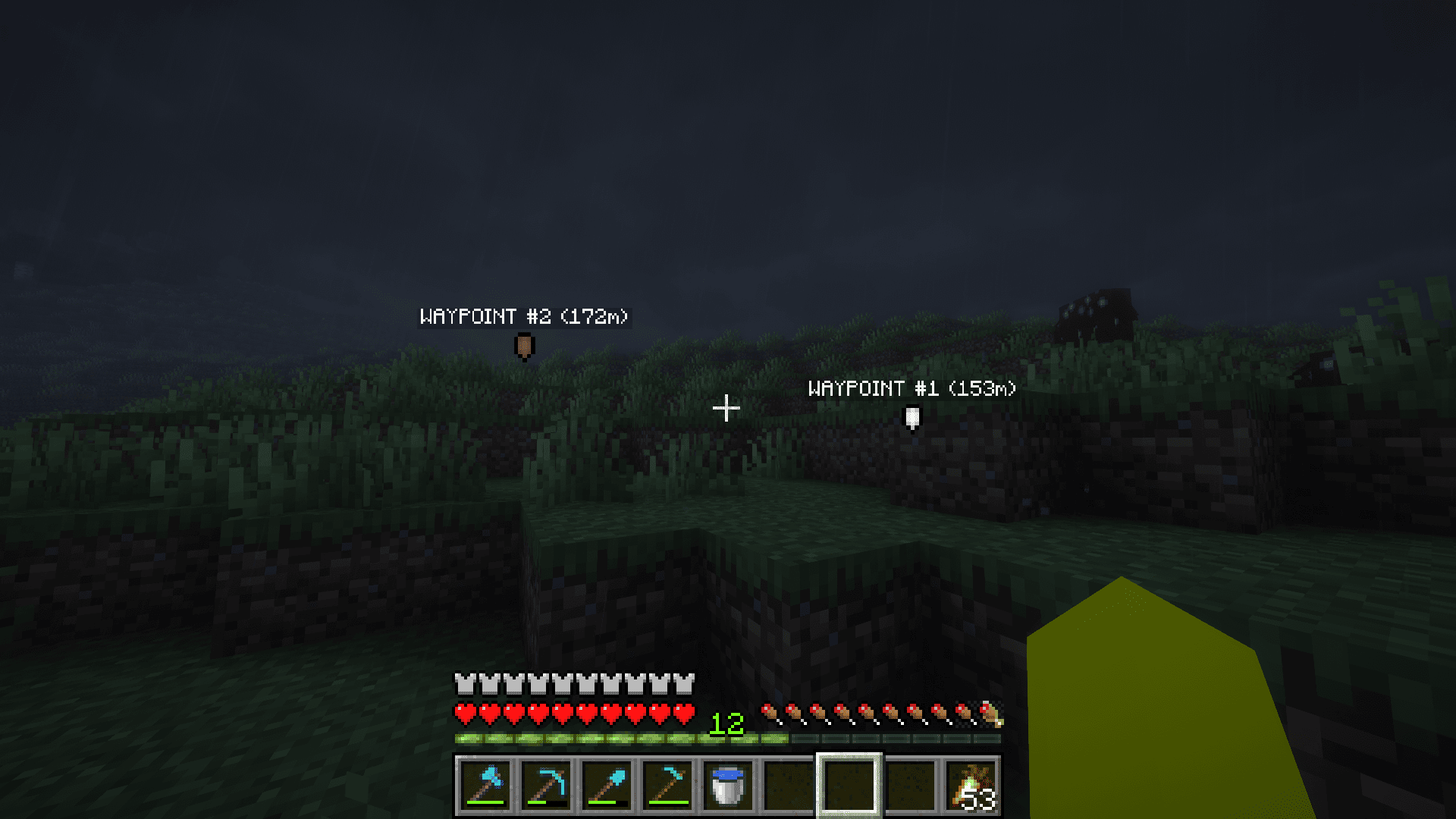 Simple, lightweight waypoints designed to seamlessly blend into vanilla Minecraft. Effortlessly mark your world and toggle all waypoints on or off with a single button press. Perfect for a distraction-free experience.