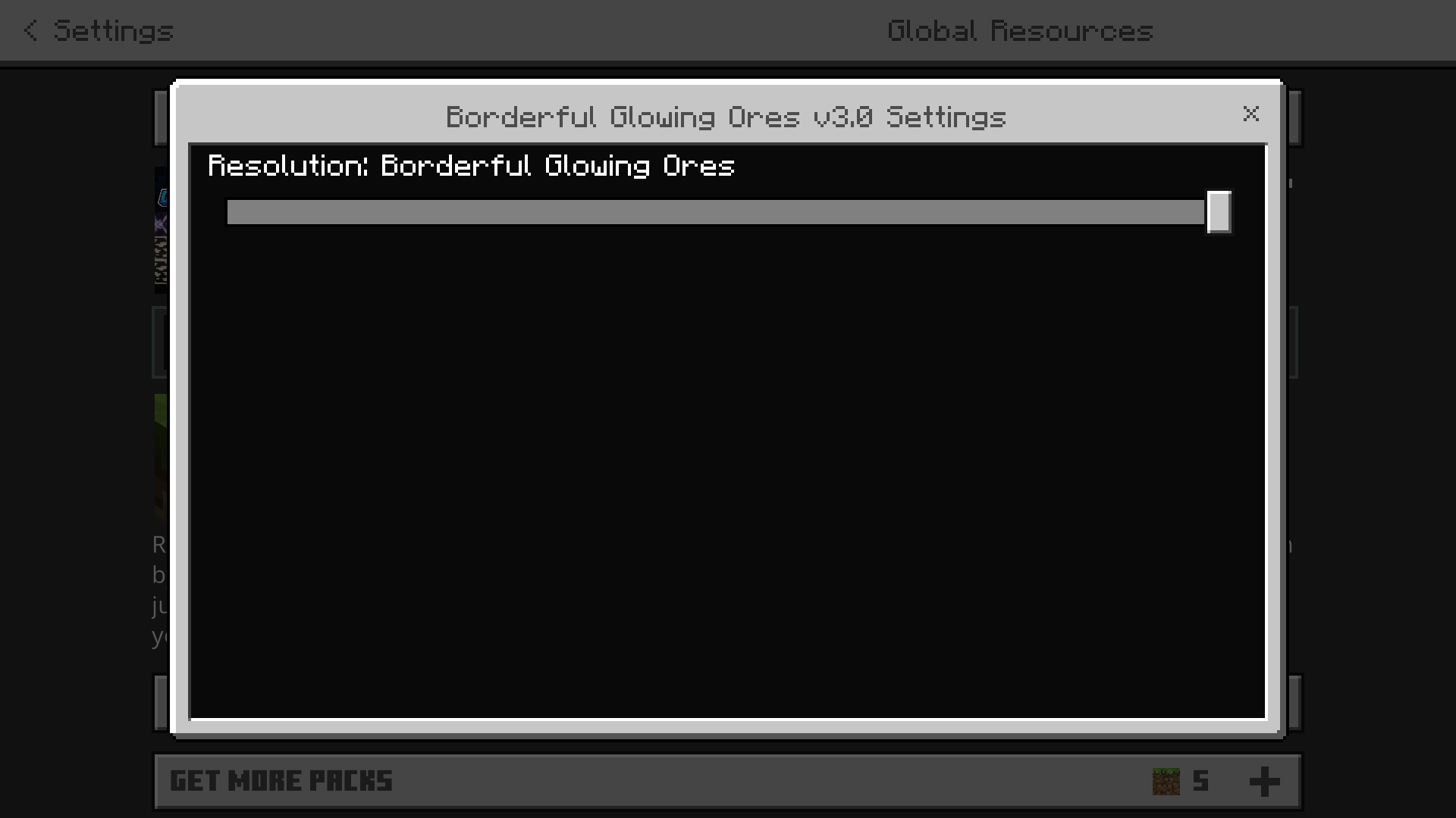 Borderful Glowing Ores thumbnail 1