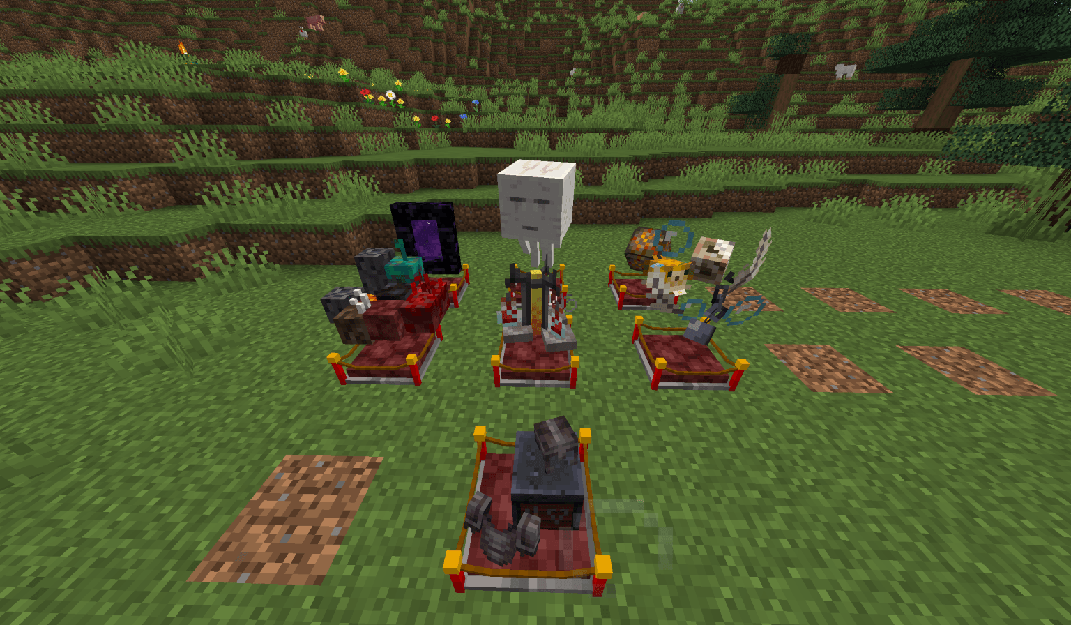 All Nether trophies