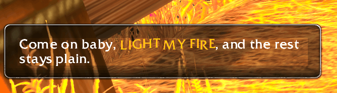 RP Vox allows you to customize the role playing dialogue box to have unique text to emphasize your character's speech.