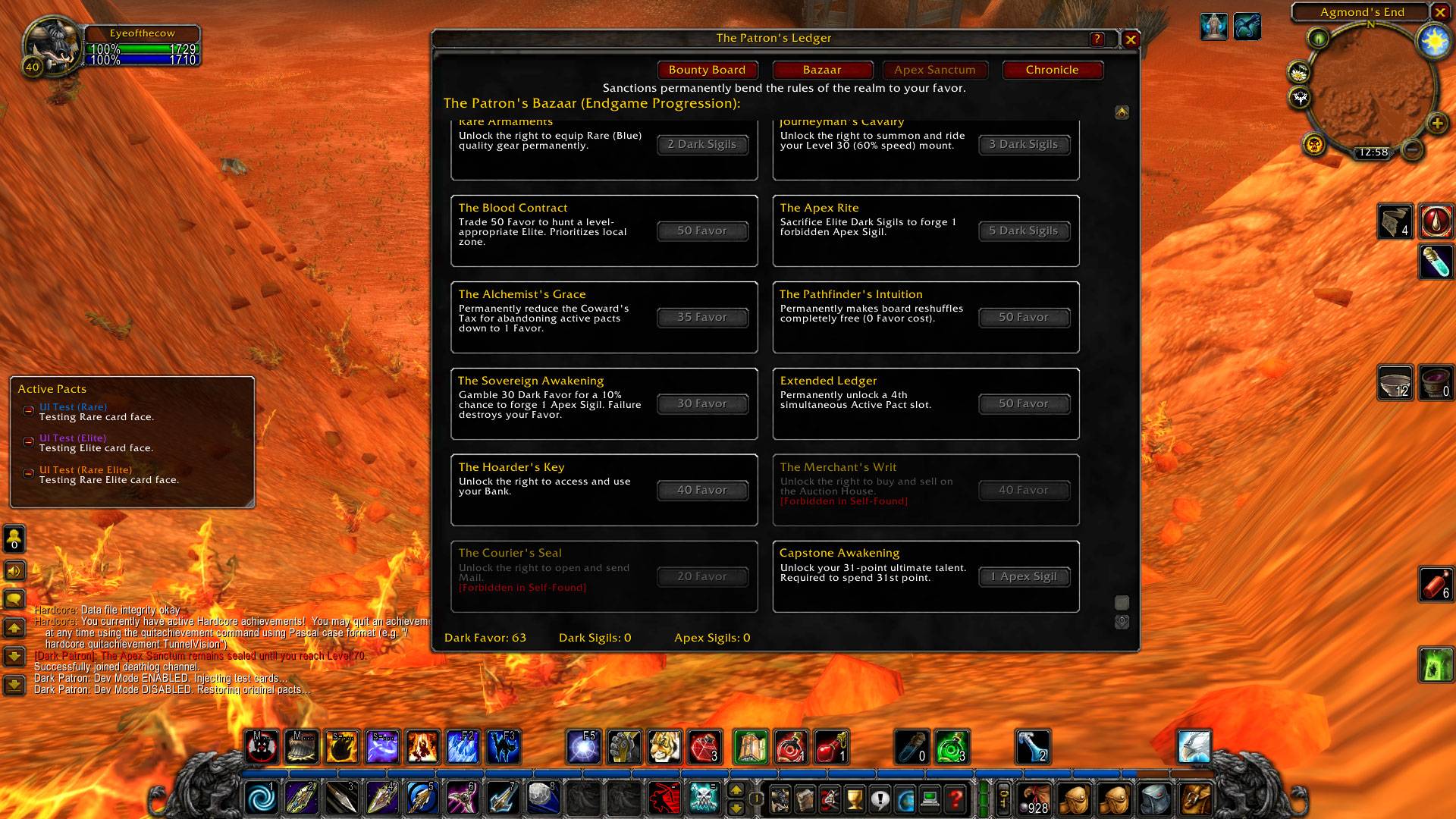 Locked out of AH/Mailbox if SF/SSF.