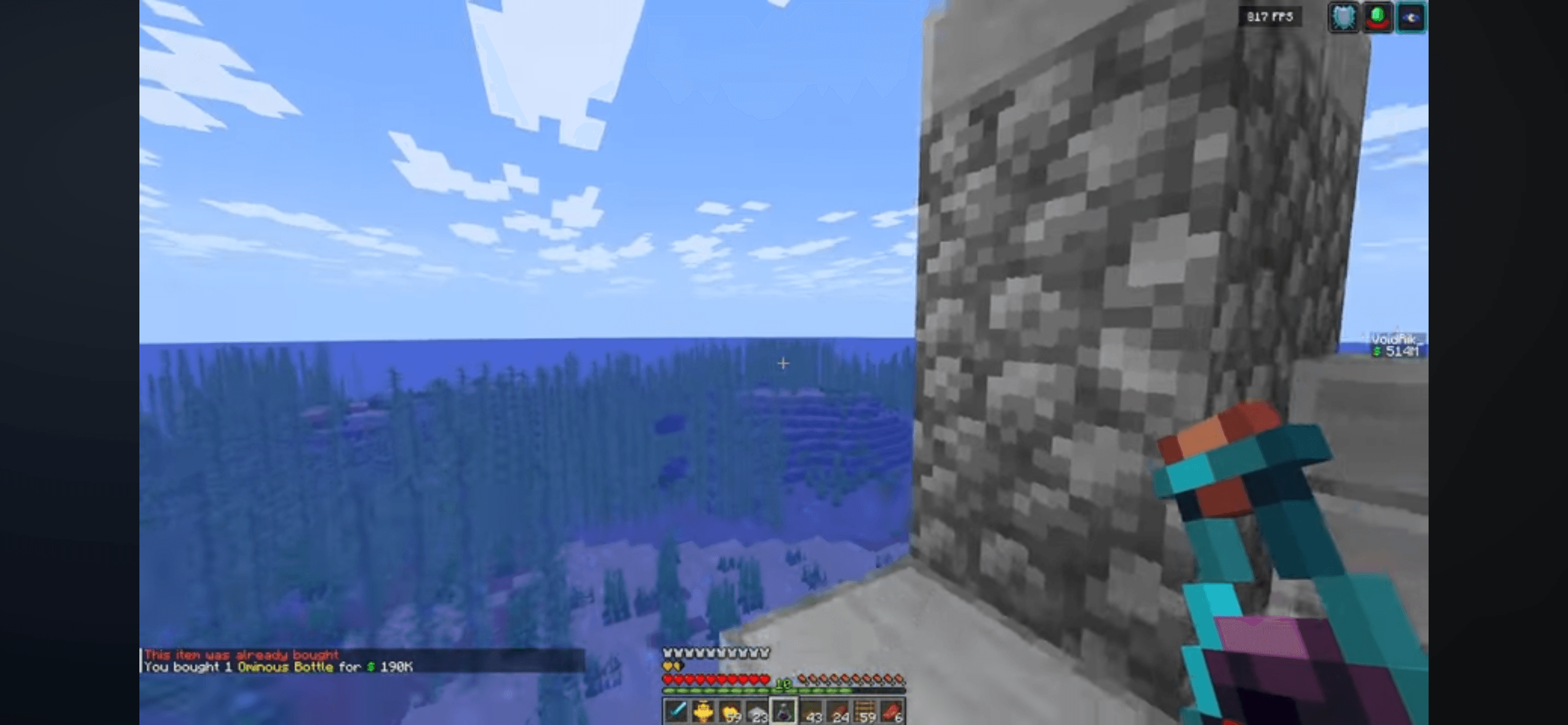 Totem raid farm screenshot active