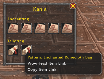 Thumbnail Item View Context Menu