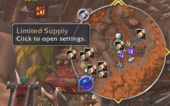 Thumbnail Adds a Minimap Button to open the Options Menu.