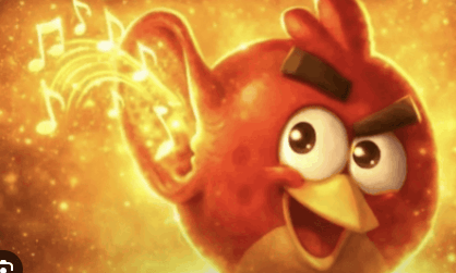 Angry bird ear meme texture screenshot active