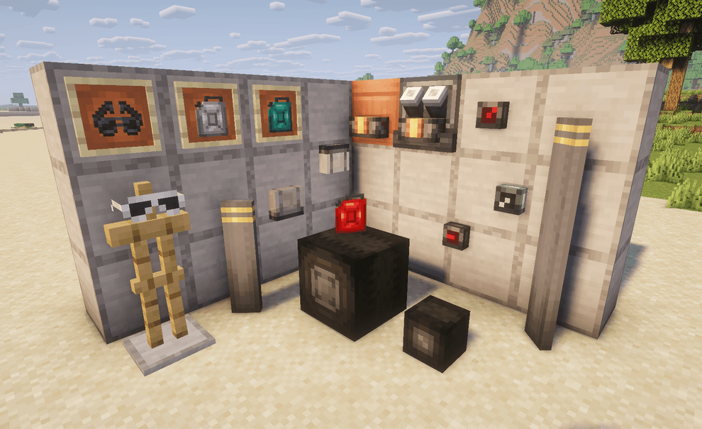 All items and blocks added by this mod
