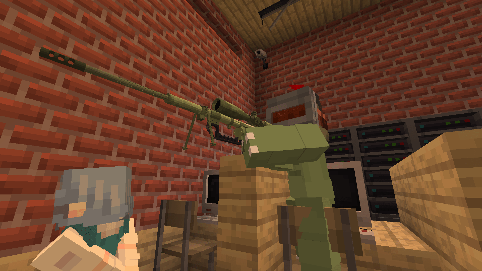 Thumbnail Brinx locked in with the .408 M200 Intervention, ready to pull the trigger