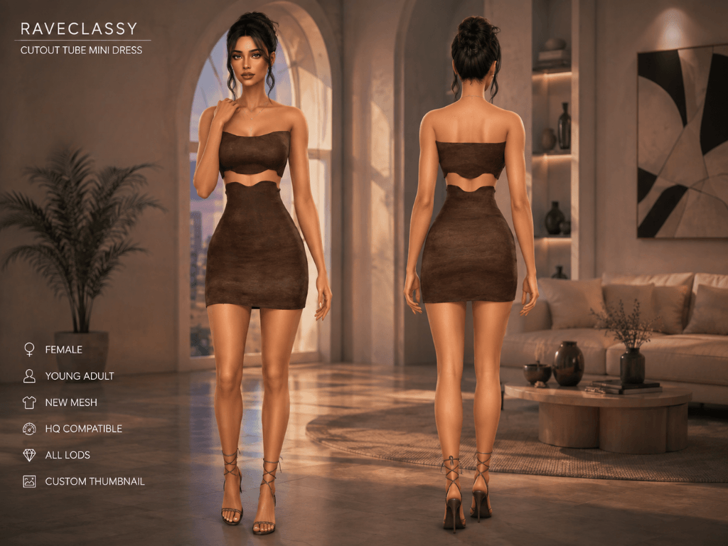 MOCHA CUTOUT MINI DRESS.png