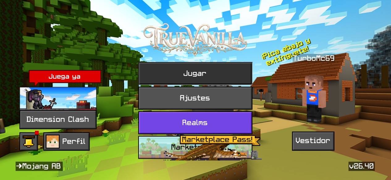 TRUEVANILLA screenshot active
