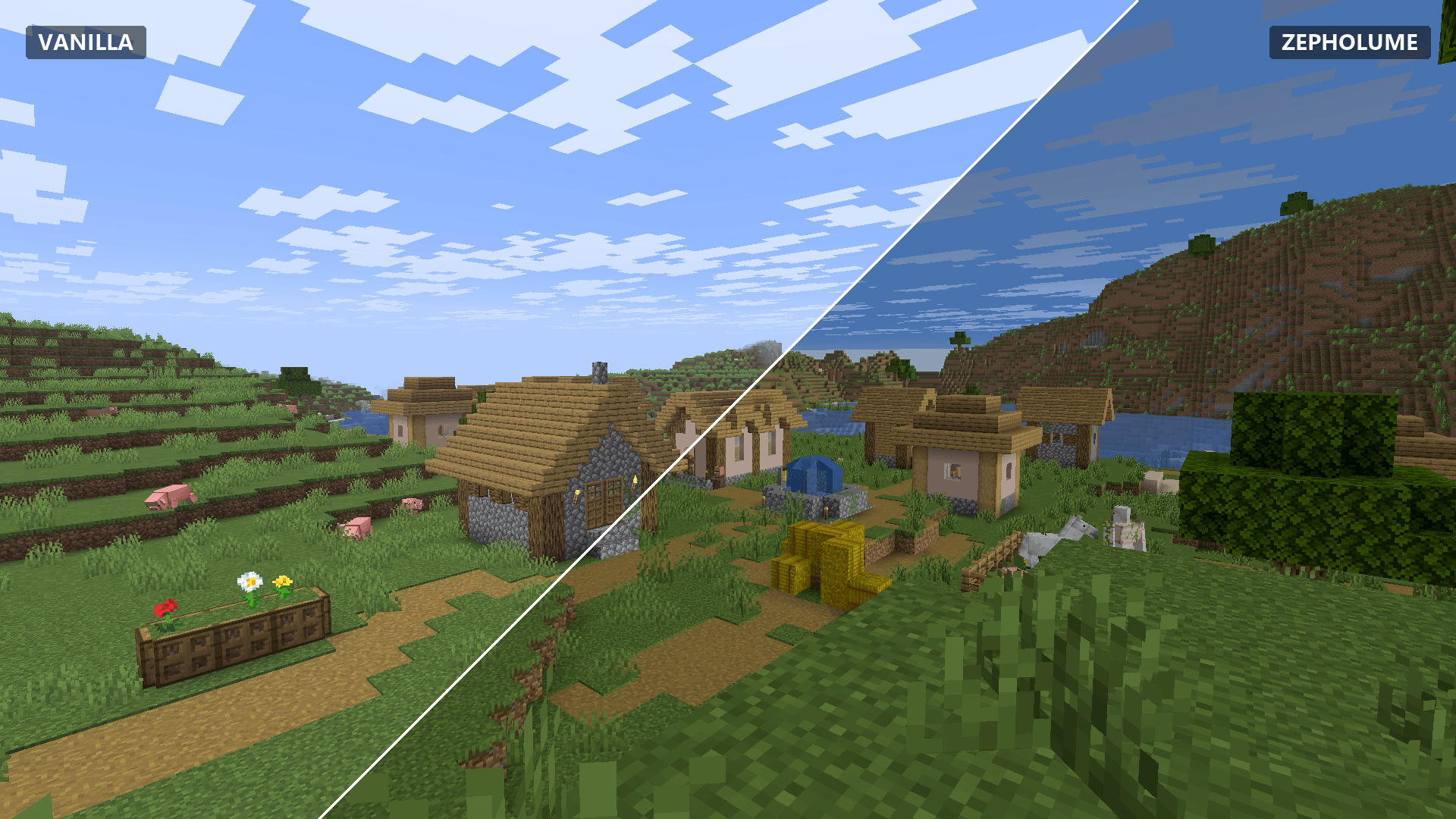 zepholume-village-overlook-vanilla-vs-shaders.png