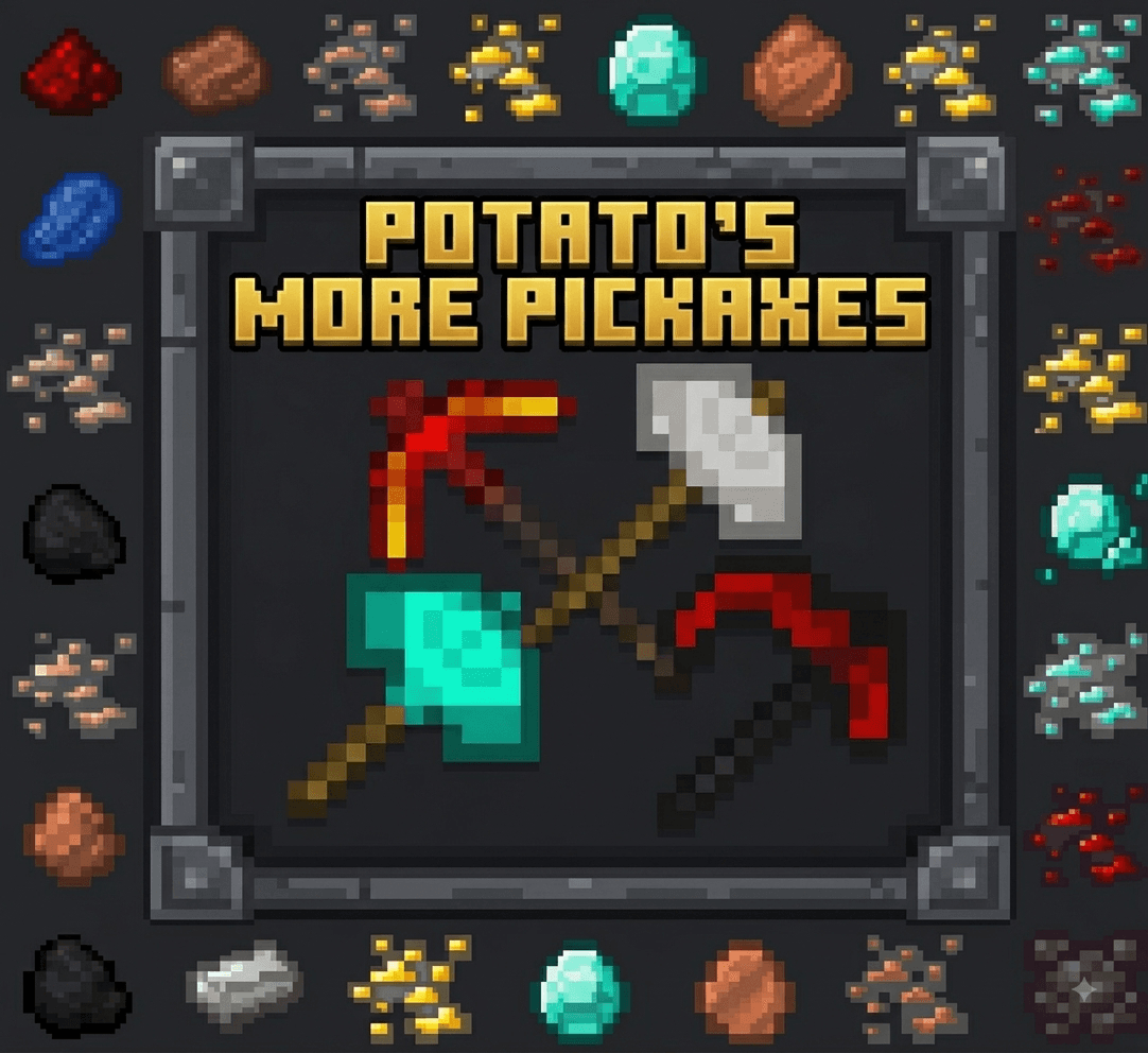 Potato's More Pickaxes — screenshot 1