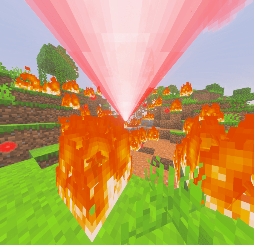 Laser boom